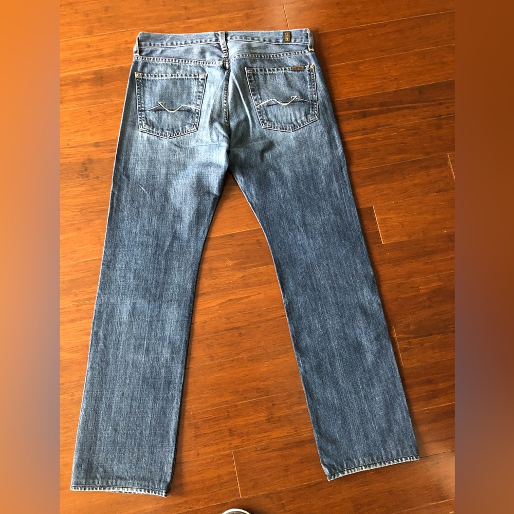 Men’s 7 For all Mankind - standard fit washed jeans 32